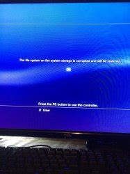 Image result for How to Fix PS3 File System Not Responding