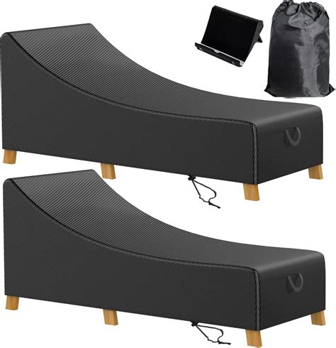 Buy Patio Lounge Chair Cover Heavy Duty Outdoor Chaise Lounge Covers ...