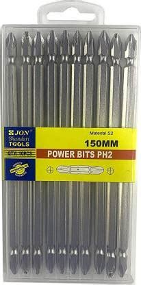 Jon Bhandari Tools PB150mm PH2 Power Screw Driver Bits Magnetic ...