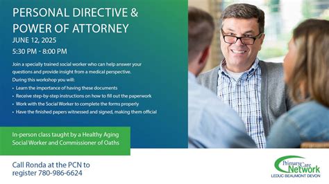 Personal Directives & Enduring Power of Attorney, 4710 50 Street, Leduc ...