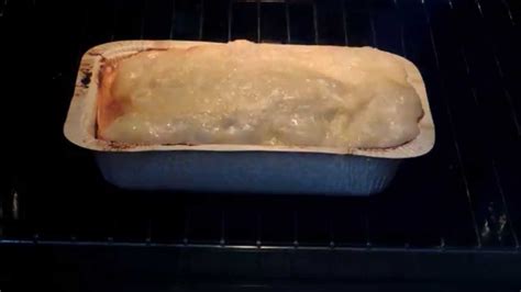 Cooking frozen lasagna in the oven, time lapse   YouTube