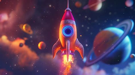 A space shuttle with a blue light on the back and a red and blue light ...