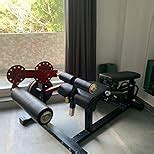 Bodylean Fitness Premium Leg Curl Leg Extension Machine: Dual-Function ...