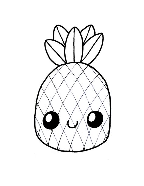 Cute Coloring Pages Kawaii