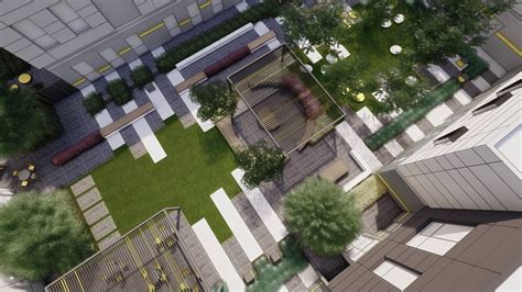 CTE High School Courtyard | Landscape architecture design, Courtyard ...