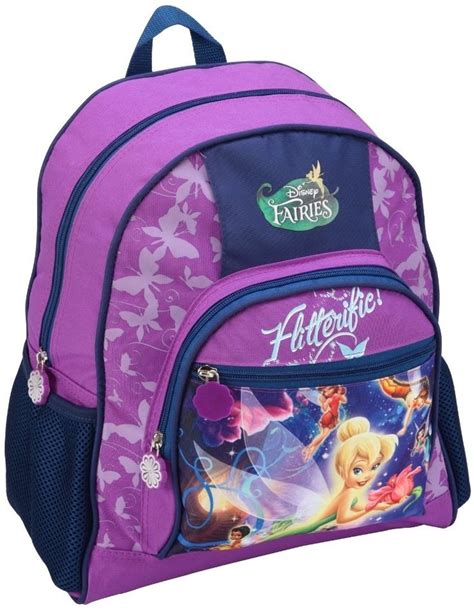 Flipkart.com | Disney Fairies Purple Backpack 14 inch Waterproof ...