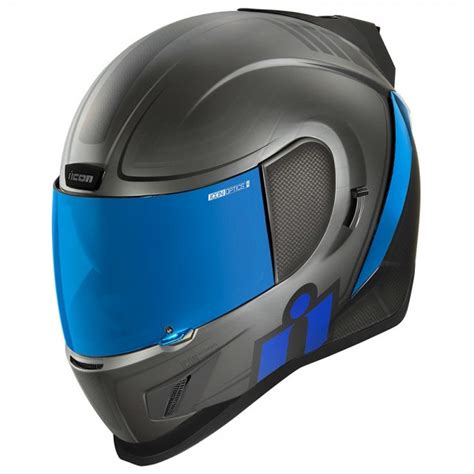 Icon Resurgent Blue Helmet