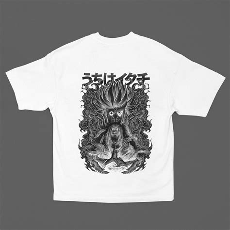 ITACHI UCHIHA Oversized T-SHIRT – ANIME ADDA