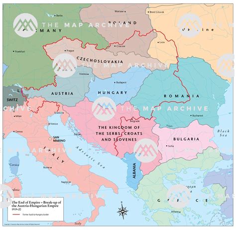 The End Of Empire Breakup Of The Austriahungarian Empire