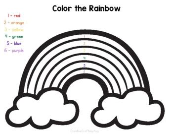 Rainbows Preschool Freebie Teaching Resources | TPT