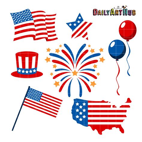 4Th July Clip Art