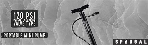 Sprugal® WHEELUP – Bicycle Air Pump with Multiple adapters | 32 cms ...