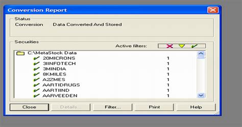 EOD data for Metastock Software ~ Make Money Online With A Money99 ...