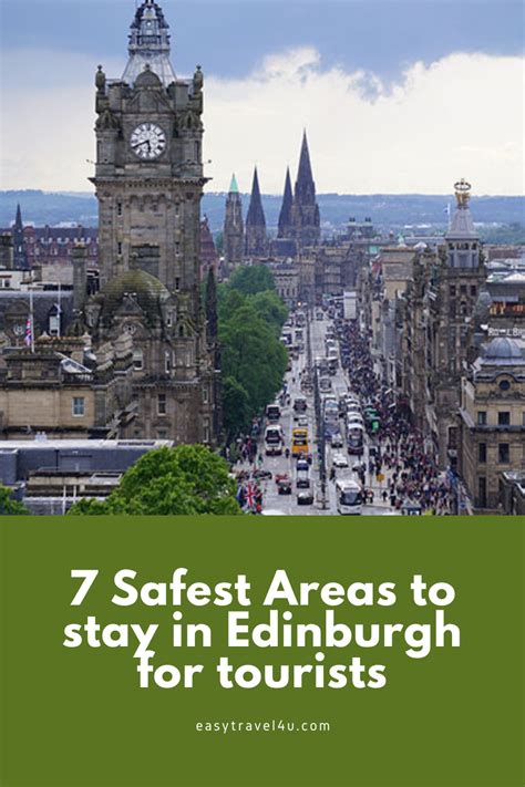 7 Safest Areas to stay in Edinburgh for tourists | Places to stay in ...