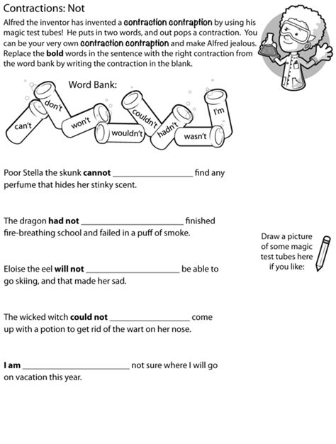 Image result for Contraction Types Exercise