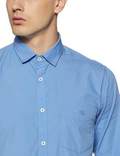 Buy Van Heusen Sport Men's Solid Slim Fit Casual Shirt (VSSF318V006467 ...