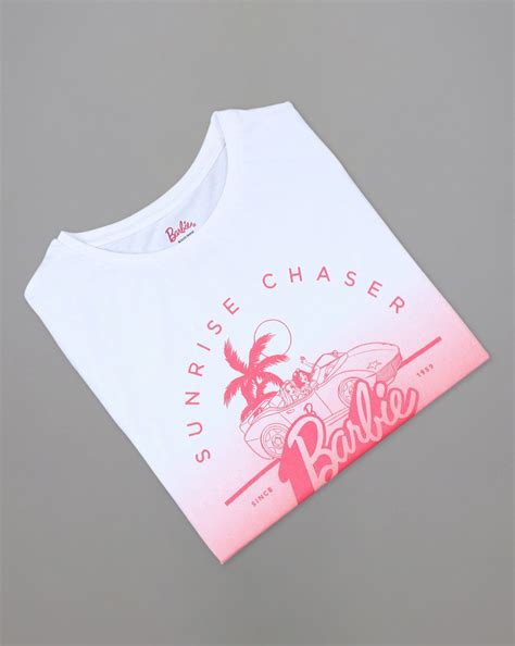 Barbie Printed Regular Fit Tshirt For Women – Free Authority