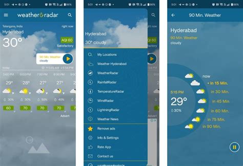 Free Weather Apps for Android 的图像结果