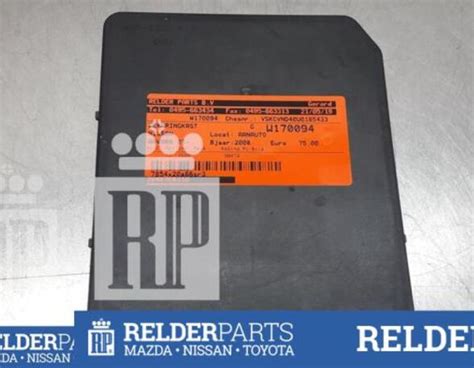 Fuse Box NISSAN NP300 NAVARA (D40), NISSAN NP300 NAVARA Platform ...