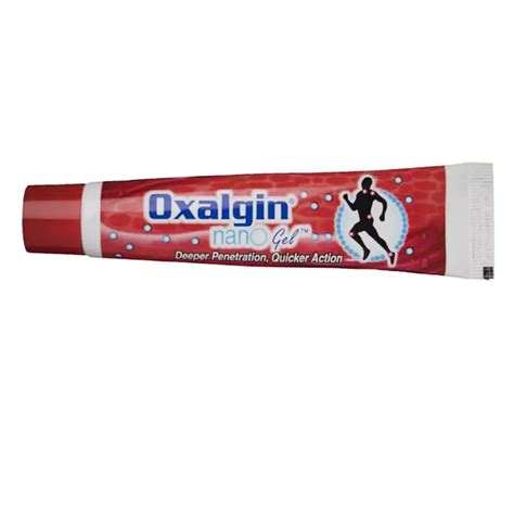 Oxalgin Nano 10Gm Gel | Uses, Side Effects, Price | Apollo Pharmacy