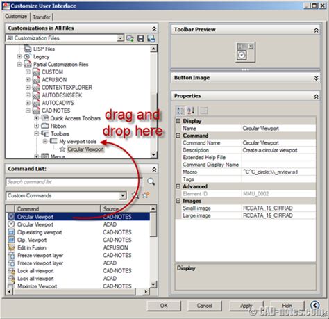 Image result for Change Express Menu Toolbar AutoCAD