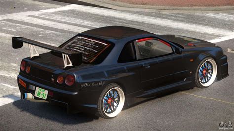 Nissan Skyline R34 Tuning for GTA 4