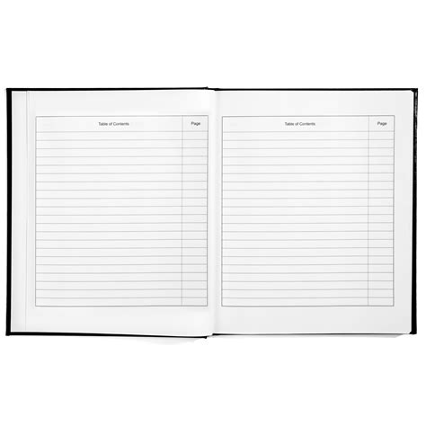 #3001HC Black Cover - Laboratory Notebook - Scientific Notebook Company