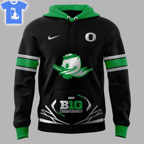 Oregon Ducks Football Big Ten Championship Game Hoodie 2024 - Shibtee ...