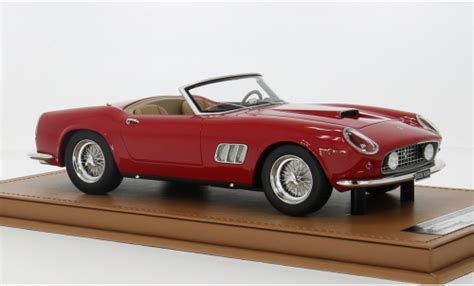 Diecast model cars Ferrari 250 1/18 Tecnomodel GT California Spyder rot 1960 1:18 - Alldiecast.us