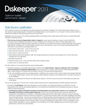 Fillable Online Justification for sole source fillable form Fax Email ...