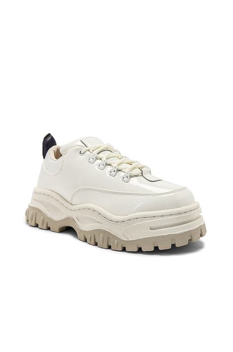 Eytys Angel Patent Sneaker in White | FWRD