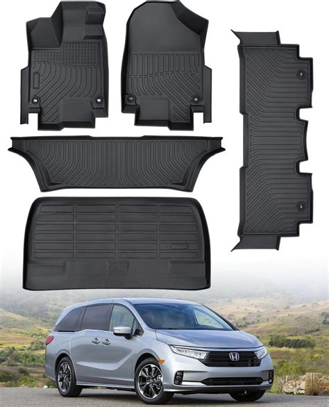 DrCarNow for 2018-2023 Honda Odyssey Floor Mats Trunk Mat (Only 4 Door ...