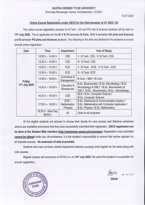 SASTRA DEEMED UNIVERSITY