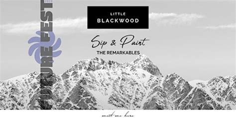 Sip & Paint: The Remarkables | Little Blackwood: Tickets, Dates ...