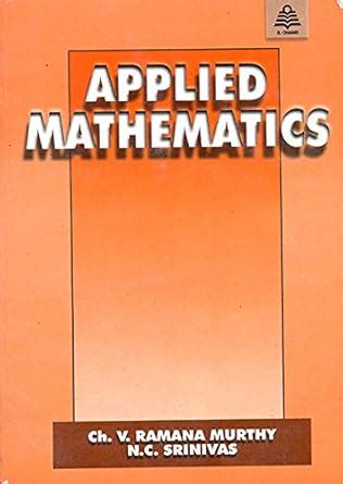 APPLIED MATHEMATICS eBook : MURTHY, V.RAMAN, SRINIVAS, N.C: Amazon.in ...