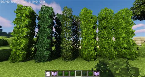 Minecraft Resource Pack Leaves _ Better Leaves Texture Pack – QITL