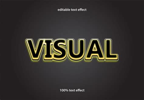 Image result for Visual Effects Text