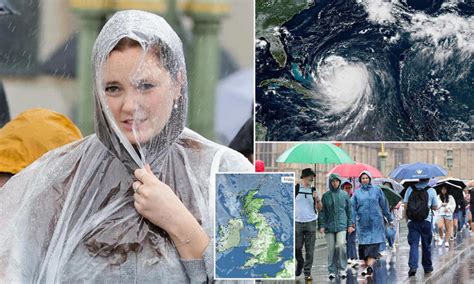 Will Britain be hit by a 600-mile wall of rain? Fears Hurricane Erin ...