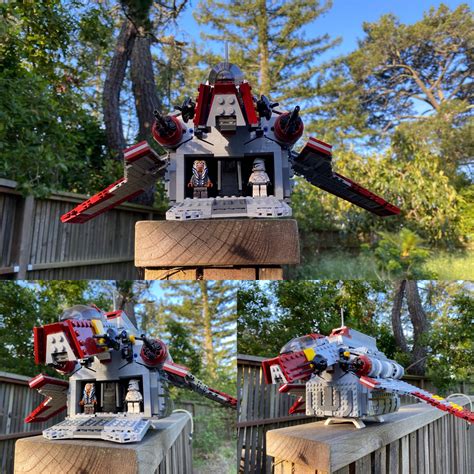 Republic attack on sale shuttle lego instructions