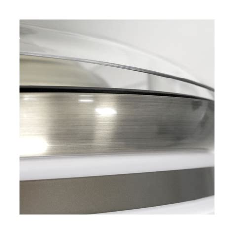 LED Ceiling Fan Moss Nickel 72W 7920Lm CCT Dim - CristalRecord