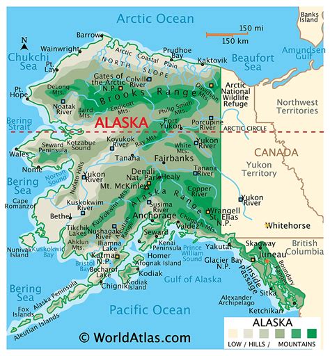 Large Map Alaska 的图像结果
