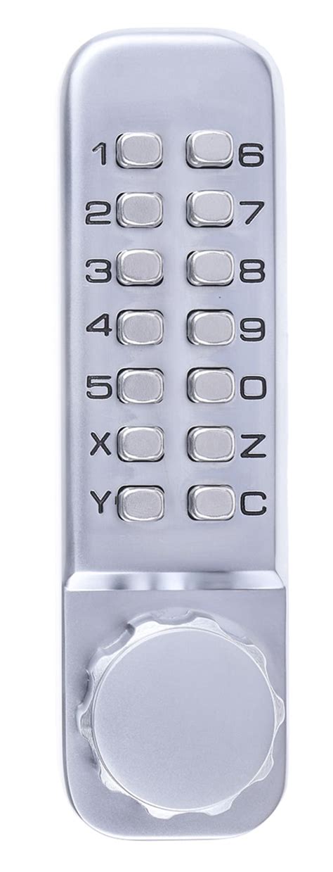 RS PRO | Metal Mechanical Satin Code Lock | 754-0912 | RS