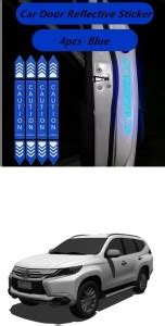 PECUNIA Car Door Open Caution Sticker Reflective Tape Safety Warning ...