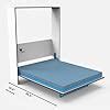 Flybed Queen Size Wall Mounted Foldable Bed Steel Frame | Comfortable ...