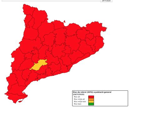 La Conca de Barberà es manté amb un risc de rebrot moderat i continua ...