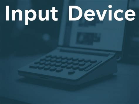Image result for How Computer Input Devices Work
