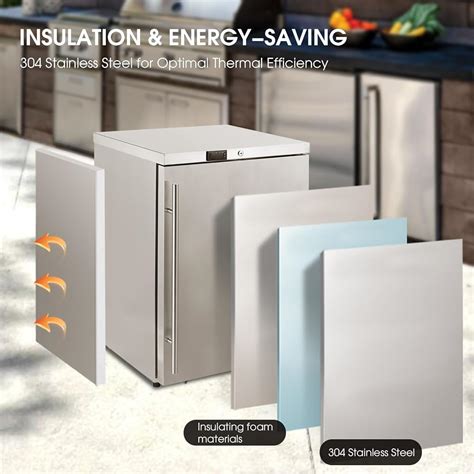 HCK Under Counter Refrigerator, Outdoor Fridge 24 India | Ubuy