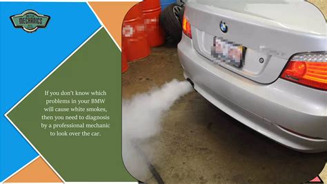 Main Causes of BMW Engine Blowing White Smoke from Exhaust | PPTX