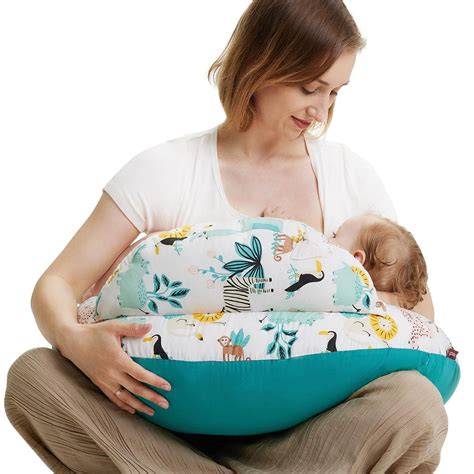 Momcozy Original Standard Size Nursing Pillow, Ergonomic Breastfeeding ...