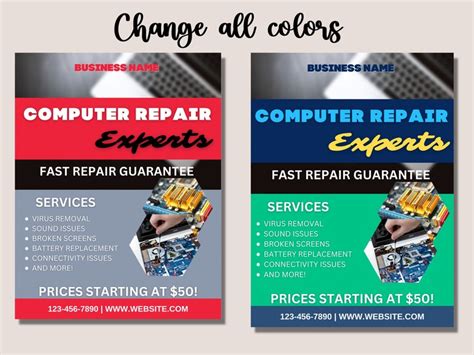 Image result for Computer Repair Flyer